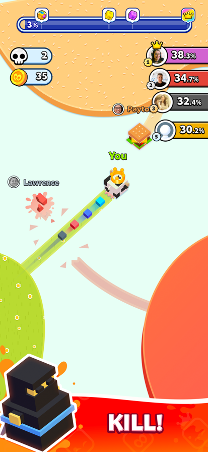 ֽƬ����ս2���°�(Paper.io 2)v4.34.0 ��׿��