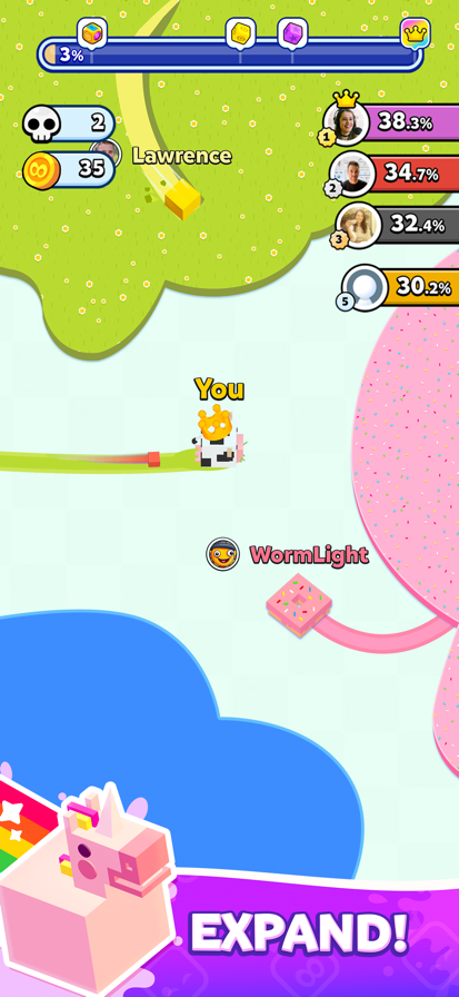 ֽƬ����ս2���°�(Paper.io 2)v4.34.0 ��׿��