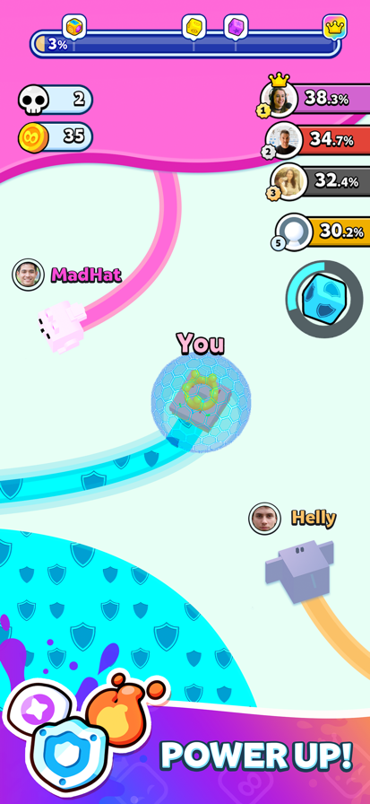ֽƬ����ս2���°�(Paper.io 2)v4.34.0 ��׿��