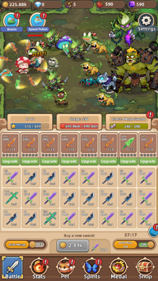 Ģ��������Ϸ(Mushroom Saga: Idle Sword RPG)v0.31 ��׿��