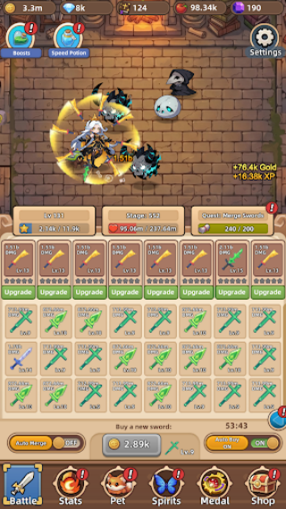 Ģ��������Ϸ(Mushroom Saga: Idle Sword RPG)v0.31 ��׿��