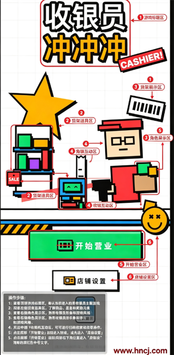 收银员冲冲冲游戏 收银员冲冲冲游戏