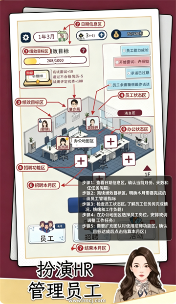 HR模拟器(TapTap 测试版)游戏 HR模拟器(TapTap 测试版)游戏
