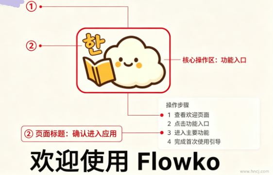 FlowKo云朵韩语app官方下载 FlowKo云朵韩语app官方下载