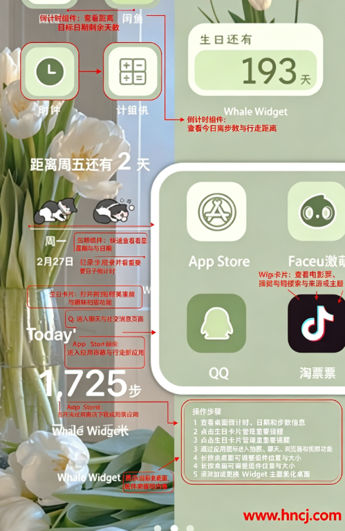 鲸鱼小组件免费版 鲸鱼小组件免费版