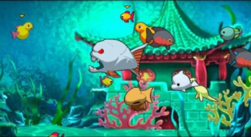 �ֹ�ˮ���Insaniquarium1.0 ����������Ϸ