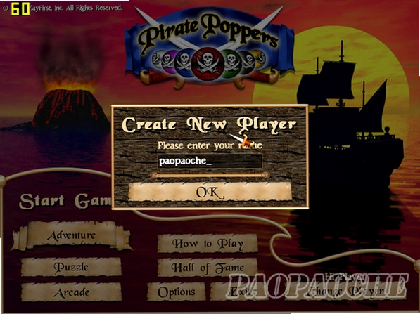 ��������Pirate Poppers1.0 ��ɫ��