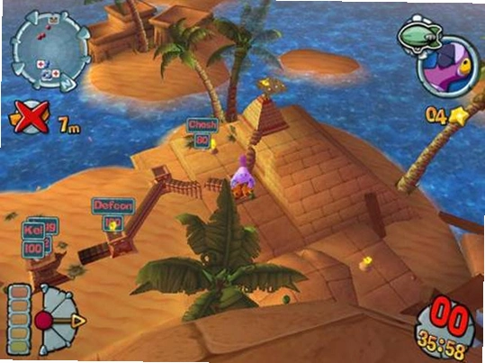 ��ս��棺�汤����սWorms1.0 �ٷ����İ�