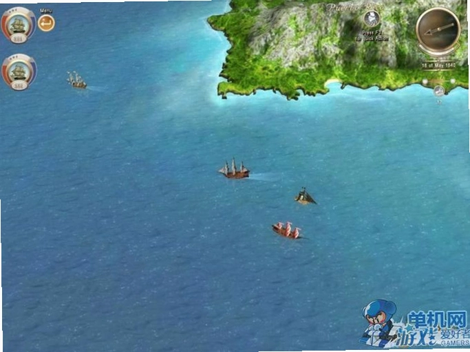 Age of Pirates Caribbean Tales1.0 硬盘版 航海冒险游戏
