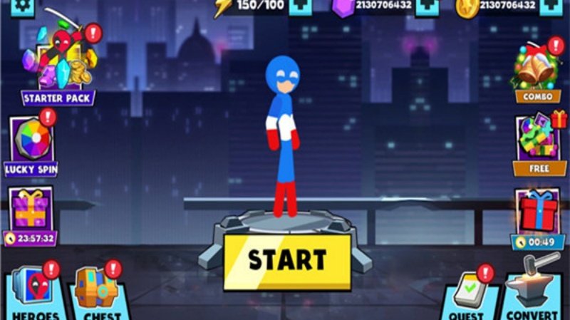 Stickman Superhero超级火柴人英雄游戏v3.7 手机版