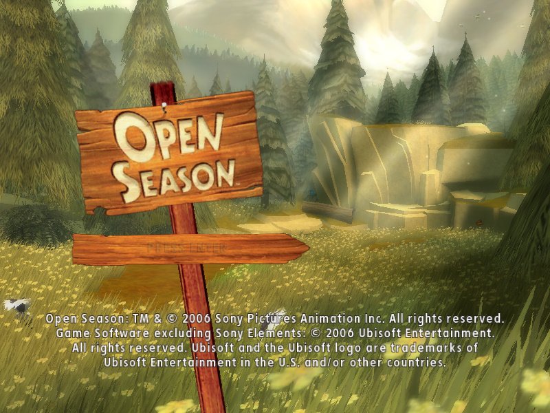 Open Season 丛林大反攻硬盘版