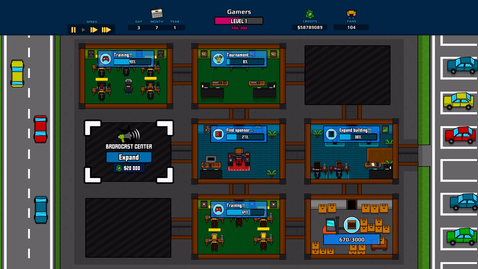 职业玩家大亨Gamer Career Tycoonv1.0 破解版