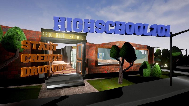Highschool101作弊模拟器1.0 汉化版