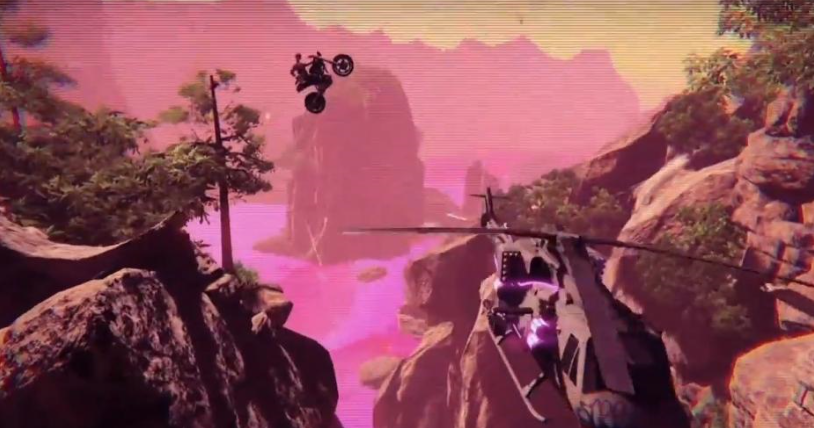 特技摩托:血龙 Trials Fusion: Blood Dragon 中文版v1.0 电脑版