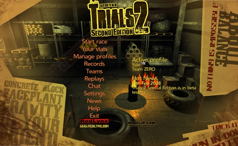 Trials 2 特技摩托2v1.0 完整硬盘版