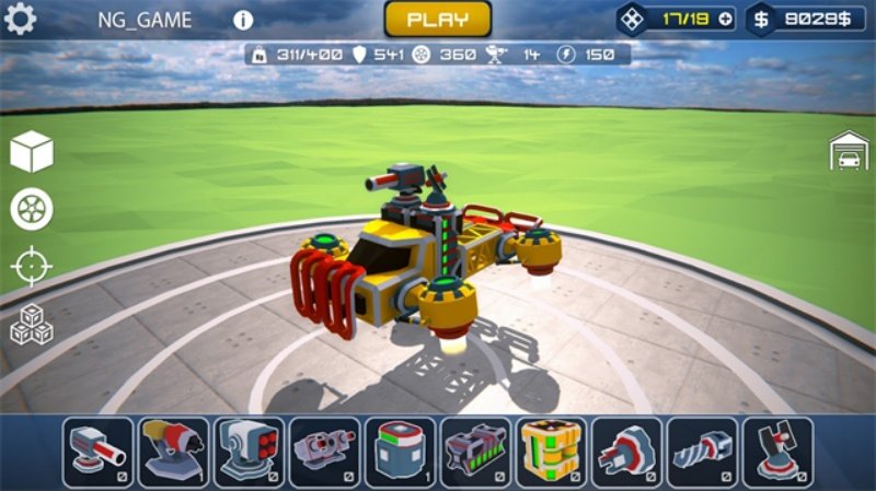 Block Tech Sandbox沙盒汽车工艺模拟器v1.97 安卓版
