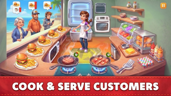 ������⿴�ʦ��Ϸ(Kitchen Scramble��װ��)v11.2.36 ��׿��