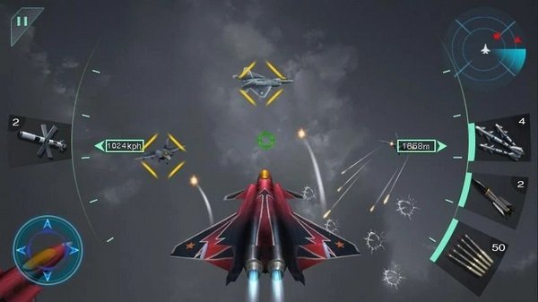 ���о�ս3D���޽����ʯ����(Sky Fighters)v2.7 ��׿��