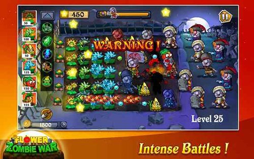 �ʻ���ս��ʬ���İ�(Flower Zombie War)v1.5.4 ��׿��