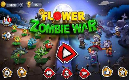 �ʻ���ս��ʬ���İ�(Flower Zombie War)v1.5.4 ��׿��