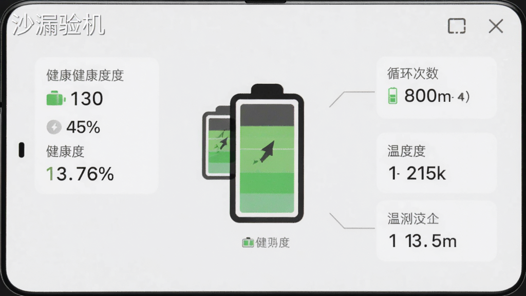 ɳ©�����ؼ����棬����Ϊ�ֻ���ص���ͼ�꣬���־��У�������¼�࣬ϸ����ʾ��ؽ����Ȱٷֱȡ�ѭ���������¶����ݣ����ʸɾ����������Ͻ��С�ɳ©�����ˮӡ