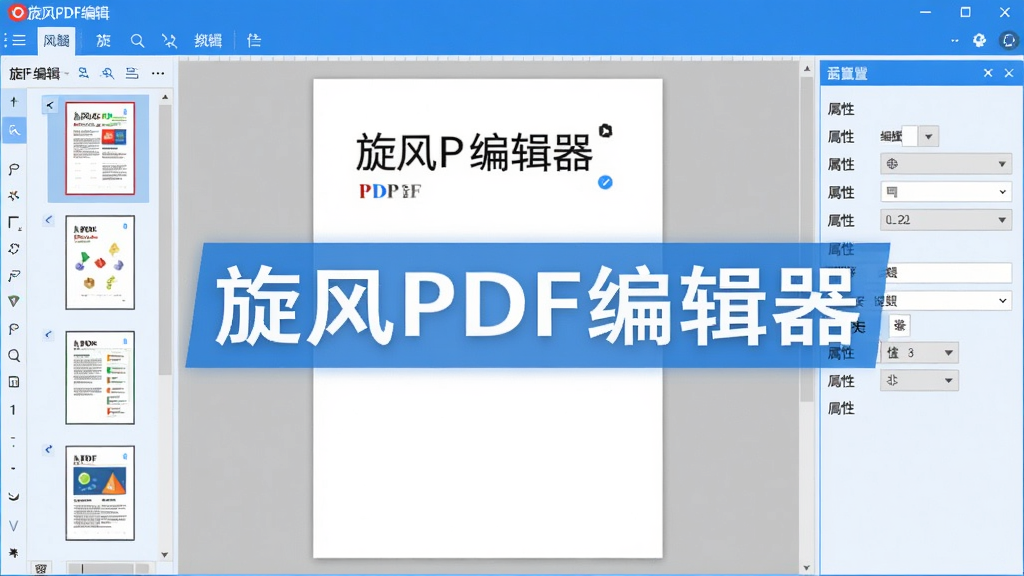 ͼƬչʾ����PDF�༭�������棬���Ϊҳ������ͼ�����м�Ϊ�ĵ�Ԥ�������Ҳ�Ϊ����������壬�������������ɫ��������������ͼ�����������ֺ��������ʸɾ����޶���Ԫ�أ����Ϊ�ִ���ƽ����ƣ�ͻ���������ơ�����PDF�༭�������ֱ�ʶ��