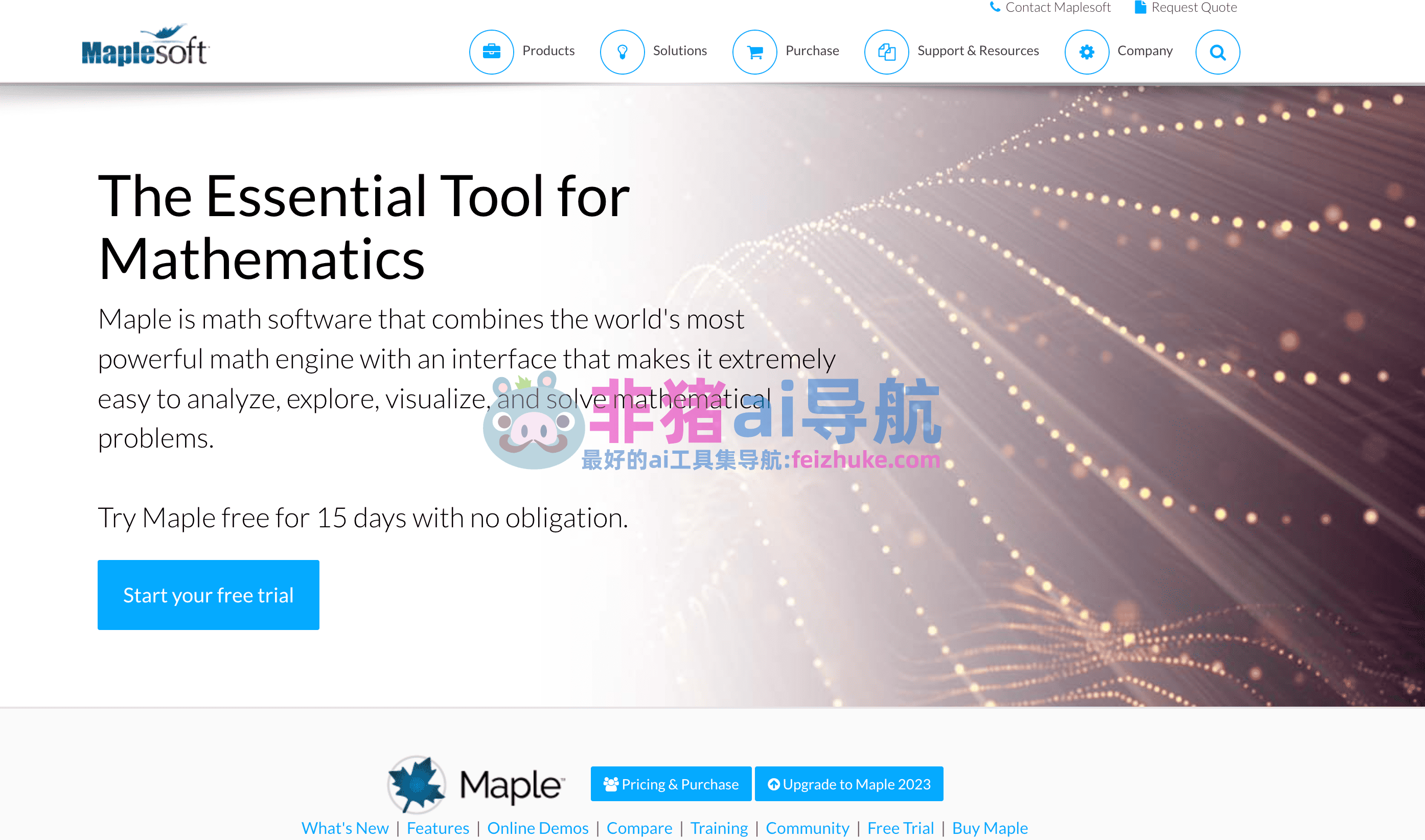 Maple数学软件2024版 数学计算工具