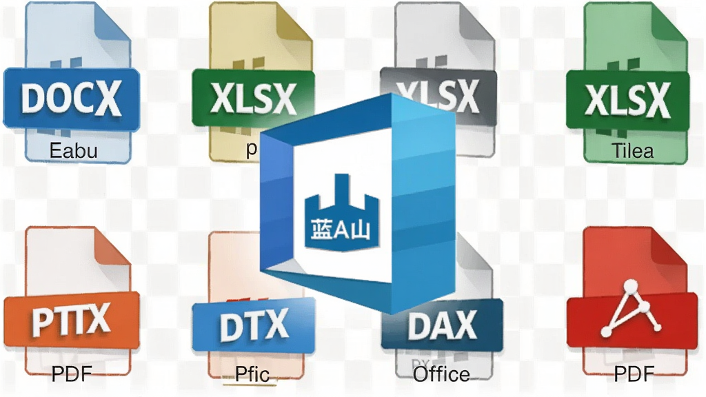 ���壺��ɽ Office ����ͼ��������ļ���ʽͼ�꣨DOCX��XLSX��PPTX��PDF���ĺϳ�ͼ�����֣����ķ�����ɽ Office ͼ�꣬���ܻ��Ƹ�ʽͼ�꣬�ʷ���״���Ű棺ͼ���С���ȣ�����������񣺱�ƽ����ƣ�ɫ��������ϸ�ڣ���ʽͼ���·���ע��ӦӢ����д������Ϊǳ��ɫ���񡣻��ʣ��������ȣ��ɾ����޶���Ԫ�ء�