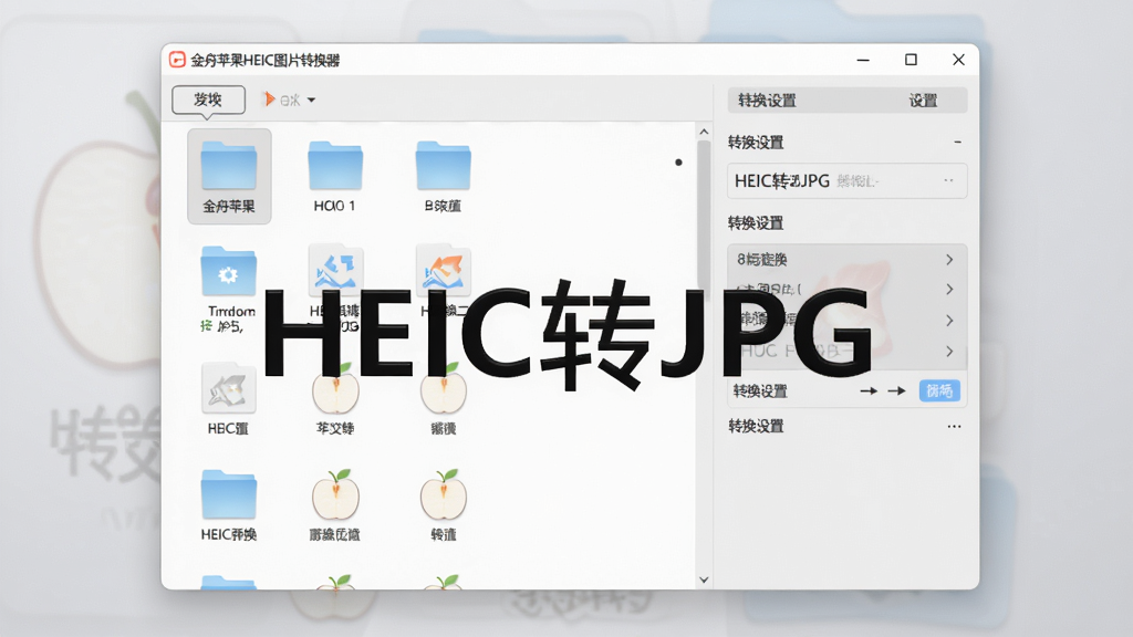 ��������չʾ������ƻ��HEICͼƬת���������������棬����Ϊ�ִ���Լ���������ļ��б������Ҳ���ת��������������Ϊǳ��ɫ���䣬���岼�����������С�HEICתJPG�����������дʵ�����ʸɾ����޶���Ԫ��