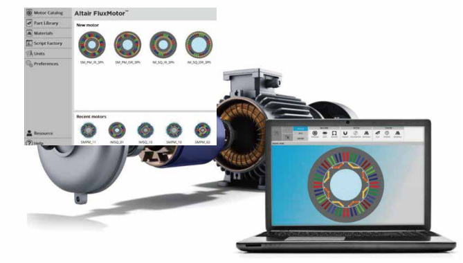 Altair Flux FluxMotor2026中文激活版 操作界面 截图