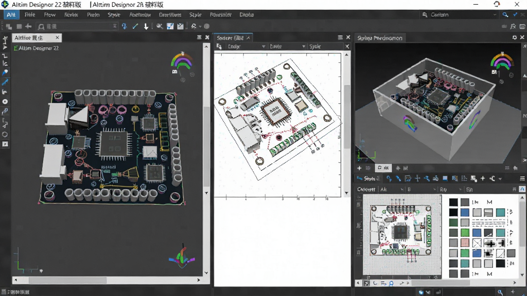 Altium Designer 22 �ƽ�� ������ չʾ PCB��� ������ ԭ��ͼ�༭�� 3D��ͼ ���� �Ű� ��� רҵ �Ƽ��� ϸ�� ���� ���� �߷ֱ��� �ɾ� �޶���Ԫ��