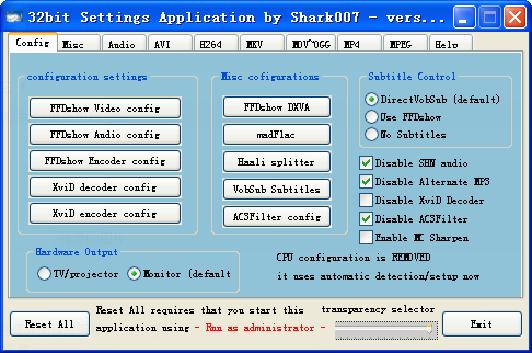 Vista Codec Package6.4.0 ȫ�ܽ����