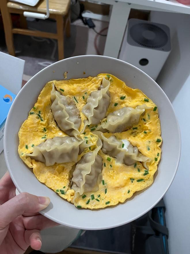 英雄和煎锅 快手早餐 抱蛋煎饺 煎饼做法 配图