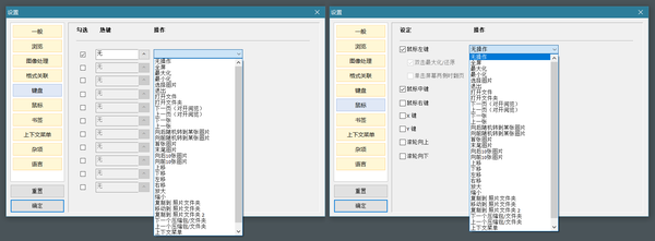 Honeyview 快捷键 大全