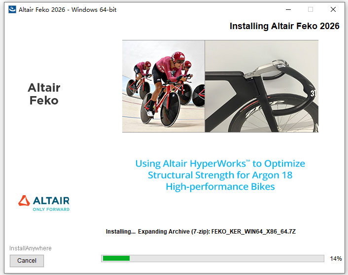 Altair FEKO Altair FEKO2026������ ��ŷ������