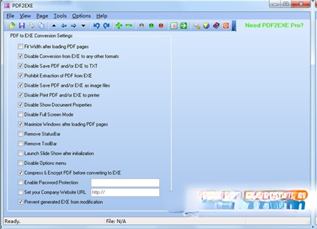 PDF2EXE1.2.0 ��ɫת������
