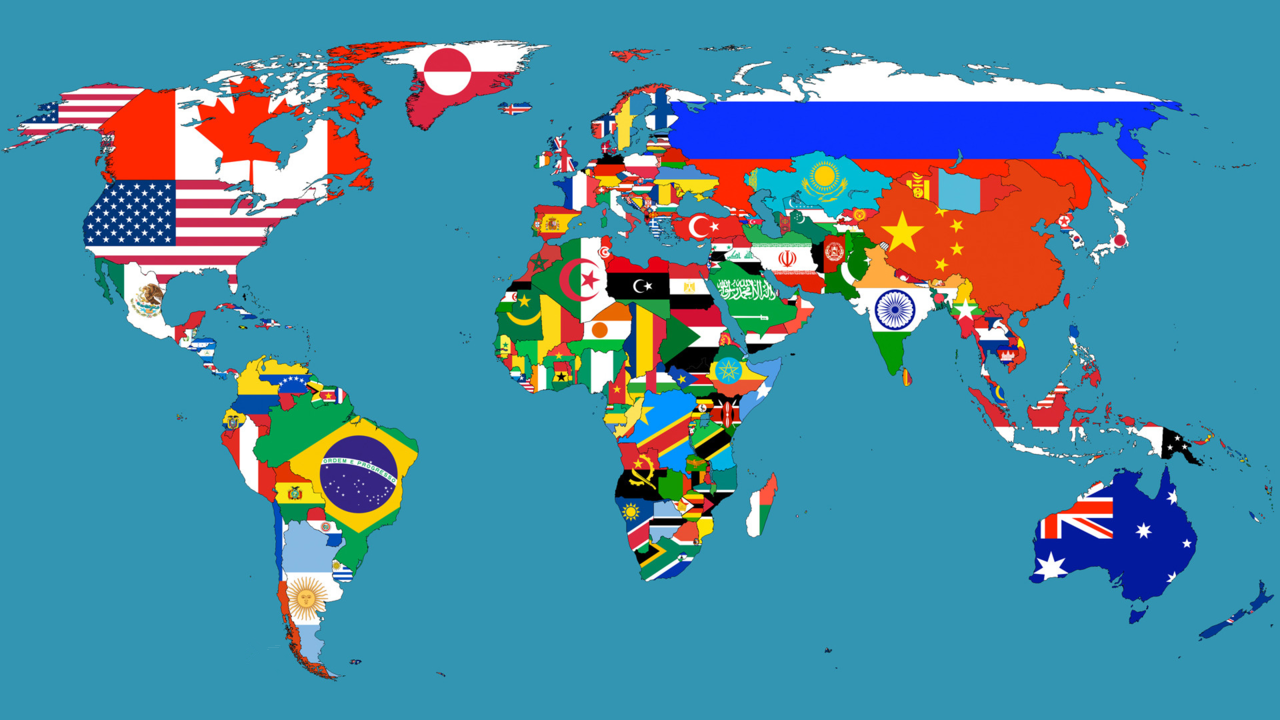 世界各国地图与国旗2 安卓版 高清地图