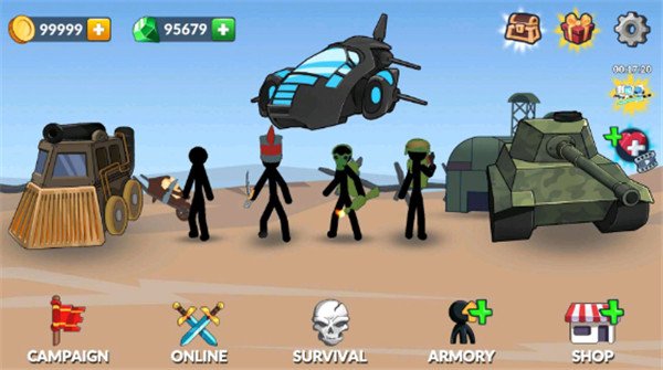 ����˵۹�֮ս������ʯ������(Age of Stickman Battle of Empires)v1.0 ��׿��