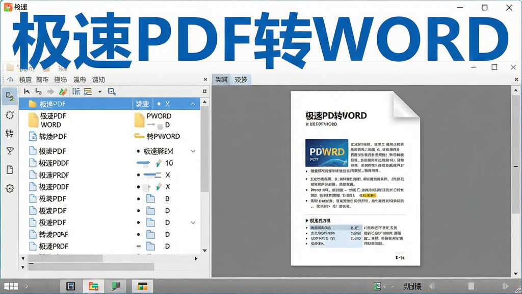 һ��չʾ����PDFתWORD����������ĸ�����Խ�ͼ�������������������Ϊ�ļ��б����Ҳ�Ϊת��Ԥ��������������Ŀ����ɫ������PDFתWORD���������ƣ��������ִ�����ϸ�����������ʸɾ����޶���Ԫ�ء�