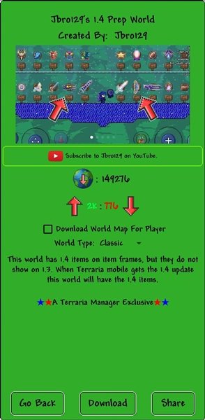 Terraria Manager国际版v1.6.1.3 安卓版