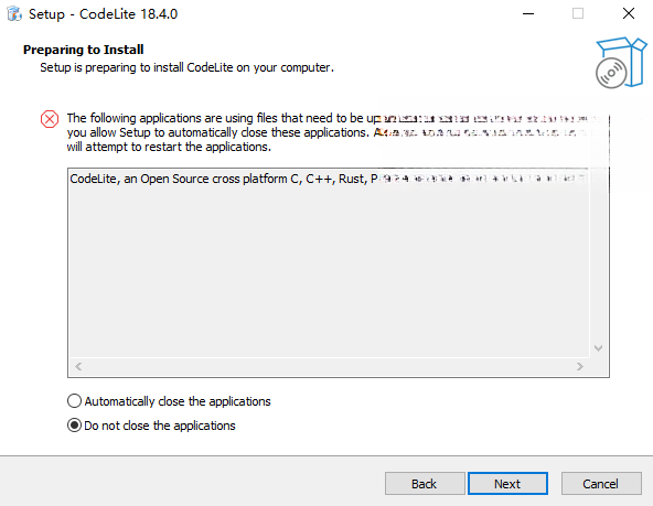 CodeLite17.0