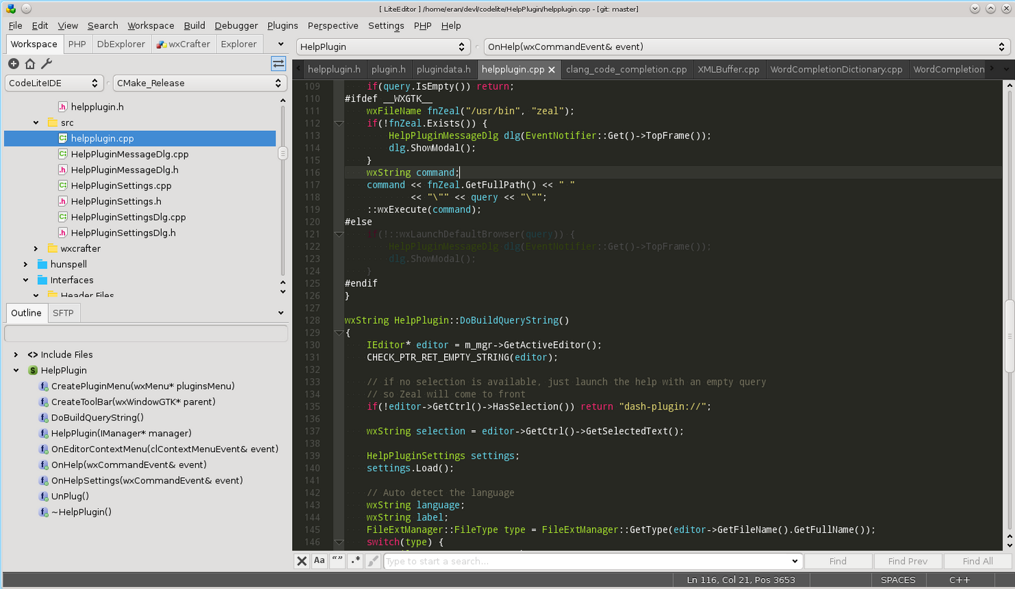 CodeLite17.0
