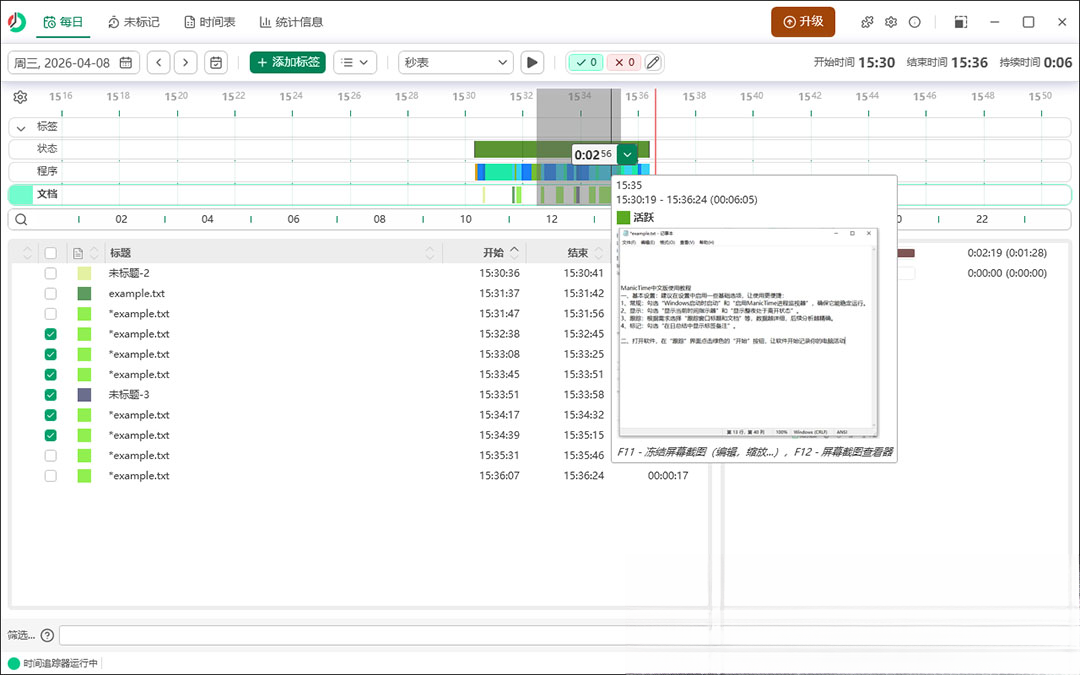 ManicTime4.8.1.0 ʱ��׷��ͳ�ƹ���
