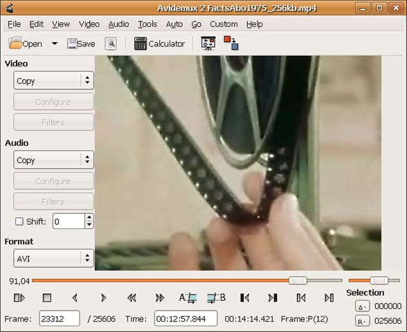 Avidemux2.8.1 ��Ƶ������ת������