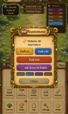 Ԫ���ٻ�ʦ��Ϸ(Elemental Summoner)v1.02 ��׿��