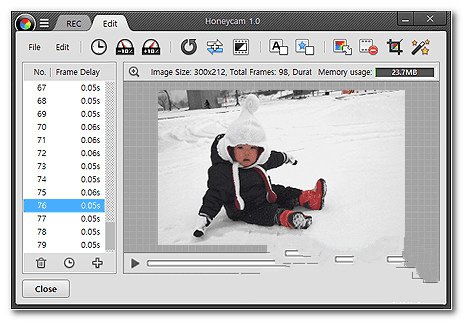HoneyCam1.0.0 ��Ļ¼��