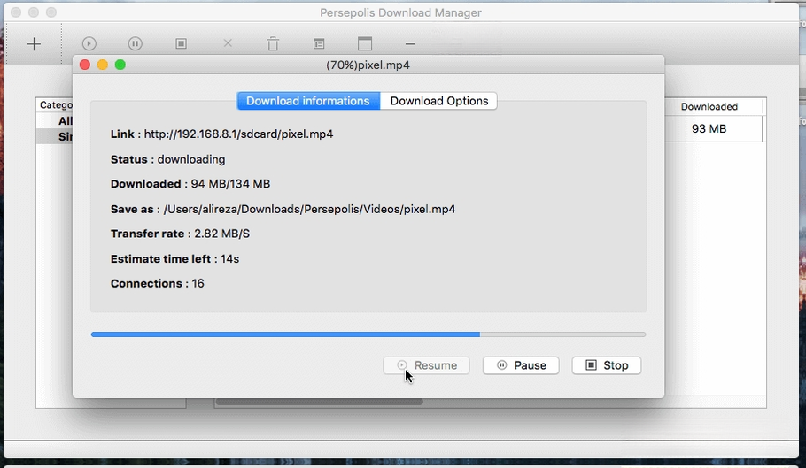 Persepolis Download Manager5.0.0 �������ع���