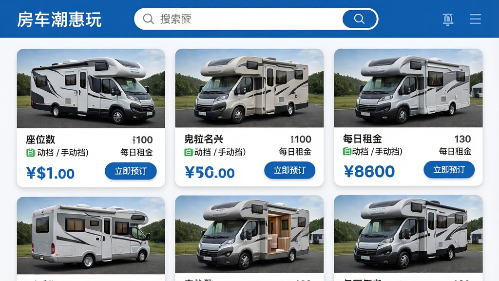 ���壺����������APP�ķ��������б�ҳ�棬չʾ��ͬ�ͺŵķ���ͼƬ��۸���Ϣ�����֣��б�ʽ�Ű棬ÿ�����Ƭ����ͼƬ�����ơ���λ�����Զ���/�ֶ�����ʶ��ÿ������Ű棺ҳ�涥��Ϊ���������·��������з�����Ƭ����Ϣ��η�������񣺼��������������ɫ����ͻ��רҵ�������У�ϸ�ڣ�������������������ڲ���ʩ�����ɼ����۸�������Ŀ����ť��ע������Ԥ���������ʣ����壬�ɾ����޶���Ԫ�ء�