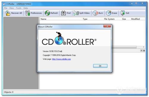CDRoller 光盘恢复软件 使用教程
