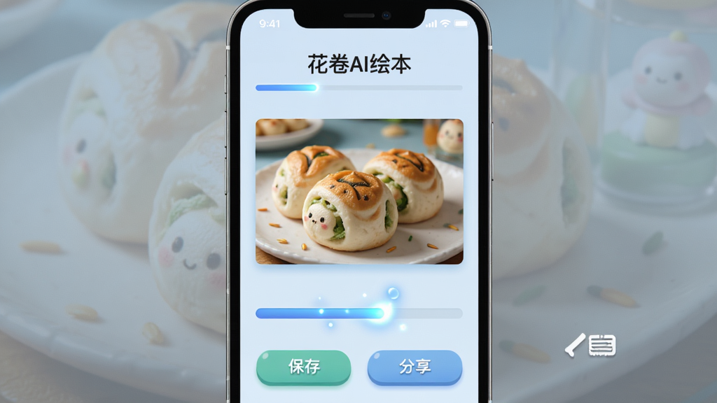 ��������Ϊ������AI�汾�����ֻ��ϵ����н��棬��ʾ���ɻ汾�Ľ������ͳɹ���ʾ������Ϊ�ֻ�������ͼ�������С�����AI�汾���������м��������е�ͼƬԤ�����·��С����桱������������ť�����Ϊ��ʵ��UI��ͼ��񣬱���Ϊ����ɫ��ϸ�ڰ����������Ĺ�Ч����ť������С����ʸ��壬�ɾ��޶���Ԫ�ء�
